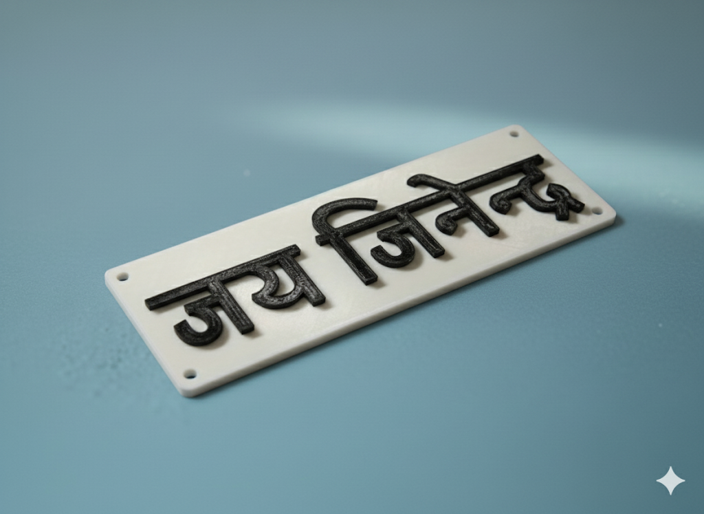 Jai Jinendra Door Decor